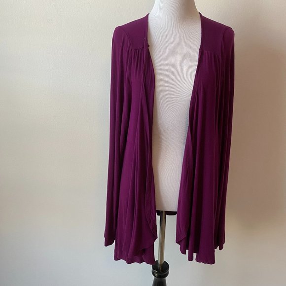 Soft Surroundings Open Front Cardigan Sweater 1X - Picture 1 of 8